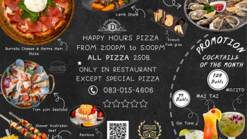 Dom Pizza menu