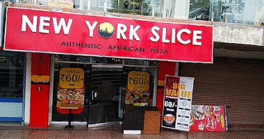 New York Slice outside