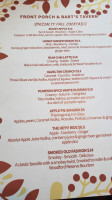 Surya Food menu