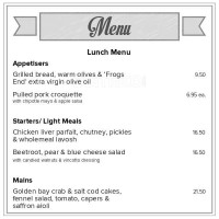 Chambers Bar Restaurant Morrinsville menu