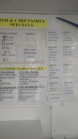 Takeaways menu