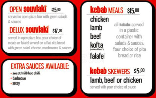 Flavours Of Cairo Richmond menu