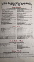 Rustic Eating House menu