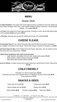 Puhoi Valley Cheese Cafe menu