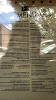 Zarz Cafe Takeaway menu