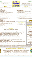 No.5 Cafe Larder menu