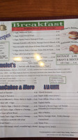 Cheeky Monkey menu