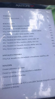 Groper Garage Bar Restaurant menu