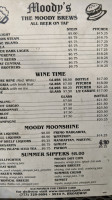 Coco loco menu