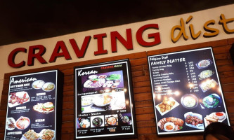 Craving District menu