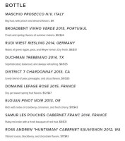 Aroma India menu