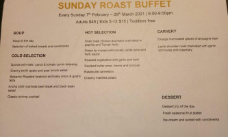 Doughboys Bakery And Cafe menu