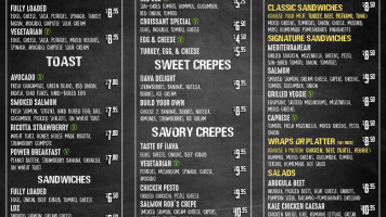 Yuyu Cafe And Dessert Shop menu