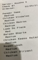 Ca Phe Saigon - Podium menu