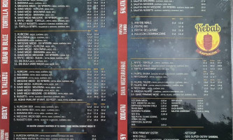 Streetfoodhaus menu