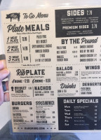 Mango Grill menu