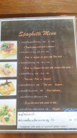 Chookiat Pool And Pizza, Mae Sariang Town menu