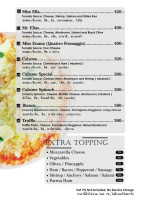 Mr.chan Miss Pauline Pizzeria menu