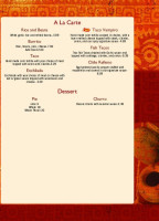 Mithi Resort And menu