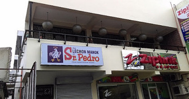 Sr. Pedro Manokan outside