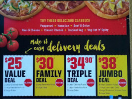 Pizza Hut menu