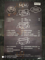 Upper Crust menu