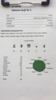 Polar Bear menu