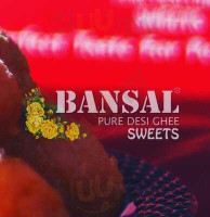 Bansal Sweets menu