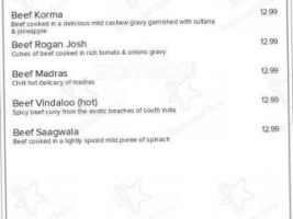 Spice Grill menu