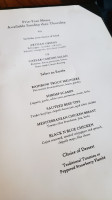 Gelato Messina menu