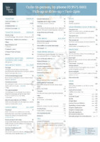 Jake and The Beans Talk menu