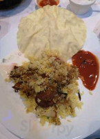 The Indian Cafe food