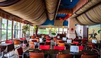 Sizzling Mongolian BBQ Restaurant inside