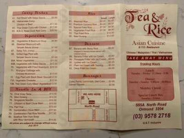 Club Tavern menu