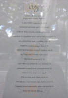 Izy menu