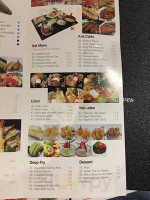 Maroo Sushi menu
