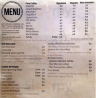 Palais Hotel menu
