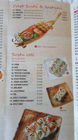 Moon's Sushi menu