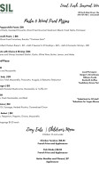 The Red Mill Bakehouse menu