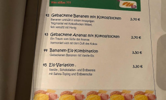 Quattro menu