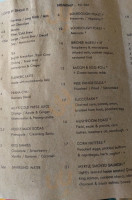 Goodbye Horse menu