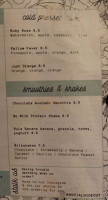 Social Hideout menu