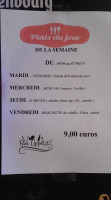 Mr Crown menu