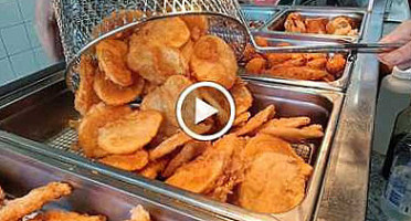 The Blue Sea Fish Shop food