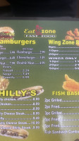 The Parkes Services Club Bistro menu