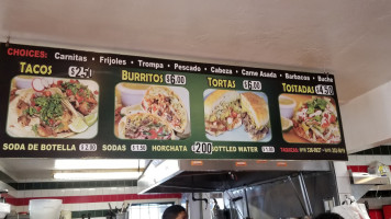 KFC menu