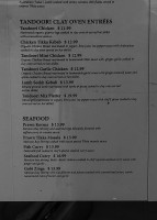 The Loaf Lounge menu