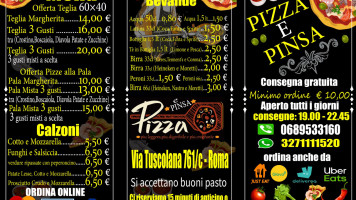 Myth Eatery menu