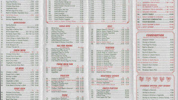 Bowled It menu
