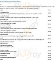 Up To You Samui menu